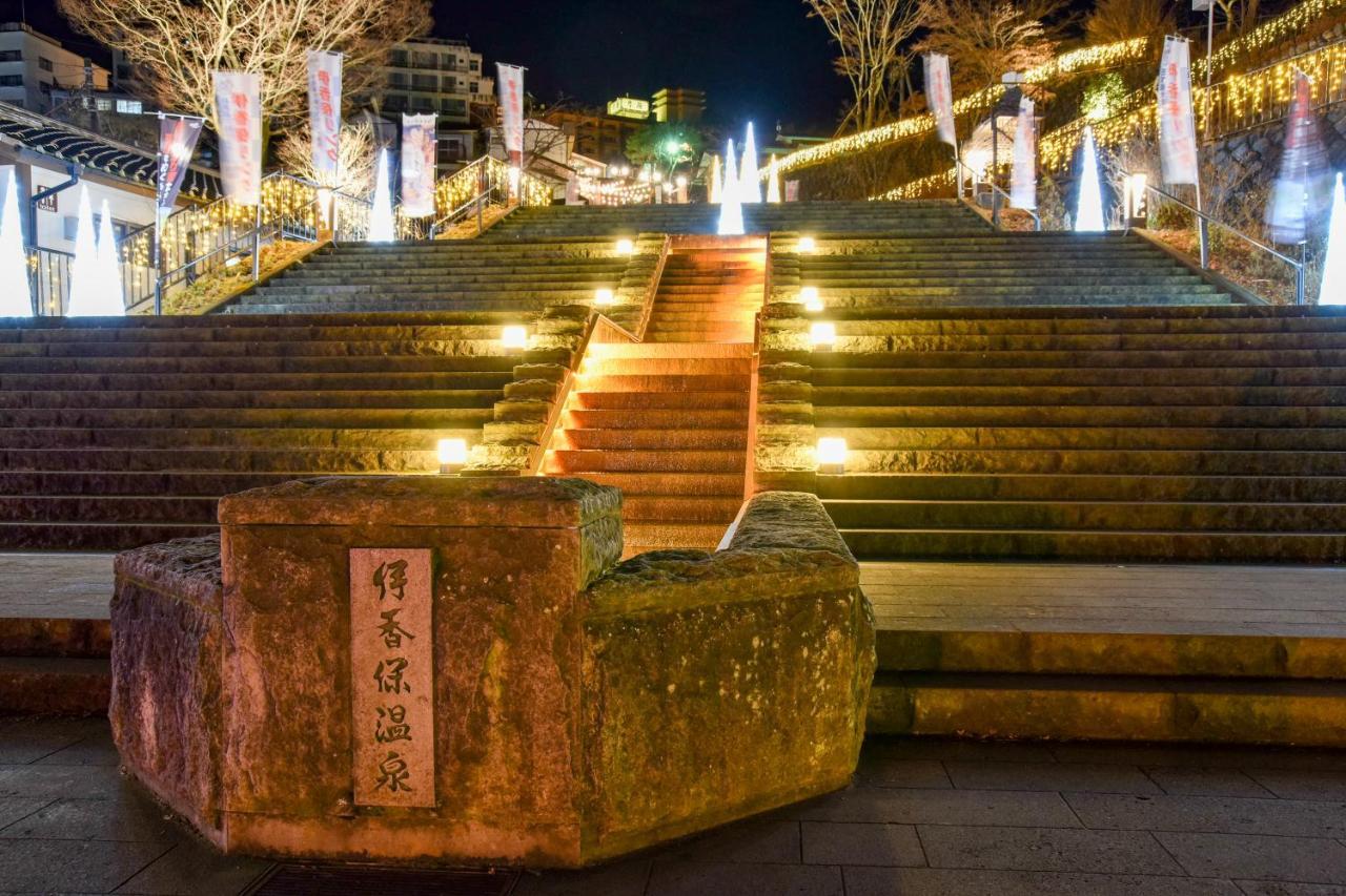 이카호 온센 고쿠야 호텔 시부카와 외부 사진